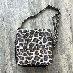 Makeup Storage and Travel Case - Cheetah Print